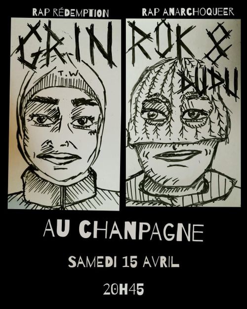 GRIN + ROK et DUDU live !