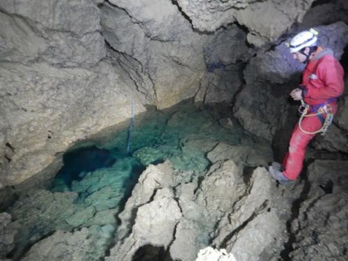 Spéléologie : journée initiation gouffre des eaux chaudes