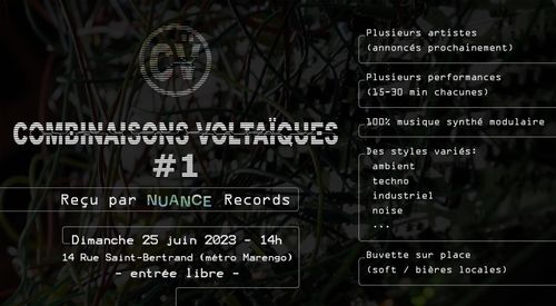 Combinaisons Voltaïques #1